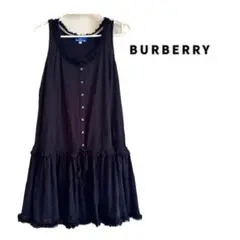 BURBERRY ブルーレーベル ノースリーブ ワンピース 38