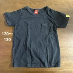 BABY DOLL 130 ブラック Tシャツ 黒　シンプル　無地　120のサムネイル