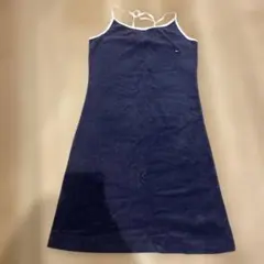tommy girl パイル地 キャミワンピース ネイビー Mのサムネイル