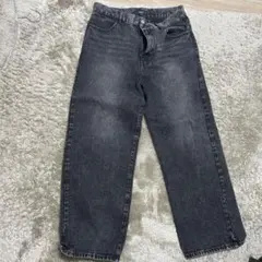 ワイドストレートデニム デニム