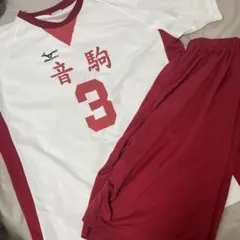 音駒横断幕ビックタオル・夜久衛輔ユニフォーム・ジャージ Amazon.co.jp: ハイキュー!! 音駒高校 運動服 tシャツ 半袖 半