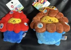 サンリオ　ミャクミャク　なりきりぬいぐるみ　2種セットのサムネイル