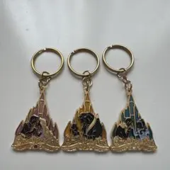 ディズニープリンセス キーホルダー 3点セット