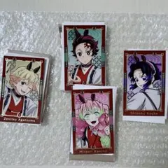 鬼滅の刃　干支　ランダムフォトカード　甘露寺蜜璃　胡蝶しのぶ　我妻善逸　炭治郎