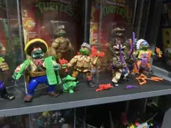 【欠品なし】ミュータントタートルズ フィギュア 4体セット レア　LOOSE