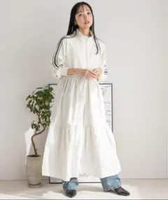 週末限定値下げ！ローリーズファーム　ドッキング　ワンピース　　ジャージ