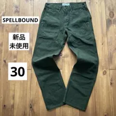 新品☆ スペルバウンド　ダック地ペインターパンツ　ベイカーパンツ　カーキ　30のサムネイル