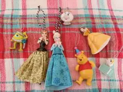 ディズニー クリスマスオーナメント Happy 쿠지 ストア アナ雪 美女と野獣