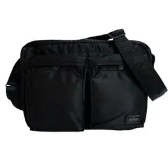 7214_1 美品 PORTER TANKER ショルダーバッグ(L) ブラック