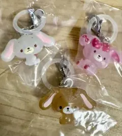 サンリオ ゆるっとめじるしアクセサリー シュガーバニーズ しろうさ リボン