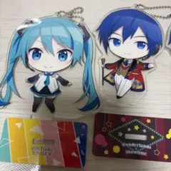 初音ミク KAITO プロジェクトセカイ アクリルスタンド キーホルダー