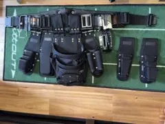 未使用】 腰道具フルセット 黒タグ多数 タジマ KB-2SEG サスペンダー 