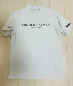 アーノルドパーマー ゴルフ メンズ モックネック半袖シャツ L