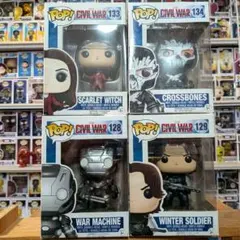 未開封】funko マーベルズ 4体セット キャプテンマーベル ミズマーベル 