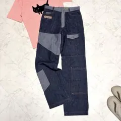 レア BETTY’S BLUE ベティーズブルー デニム ジーンズ パッチワークのサムネイル