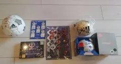 2002年日韓W杯グッズ、2004年 U-23キリンチャレンジカップ色々セット