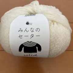 みんなのセーター ソリッド　NO.1②