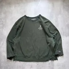 old Champion”鬼フェード“broken “boro sweat old Champion”鬼フェード“broken “boro sweat