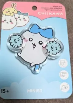 新品未使用⭐MINISO限定 ちいかわ ハチワレ スマホグリップのサムネイル