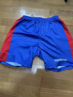 TRANSISTAR ハンドボールパンツ L 青/赤
