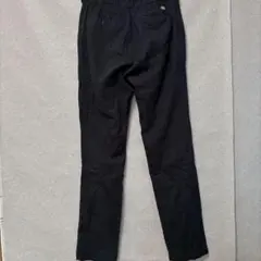 ★ 상태좋음 ディッキーズ スリムフィットパンツワークパンツ S 黒 ポリエステル 綿