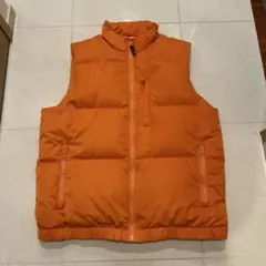 GAP オレンジ ダウンベスト M
