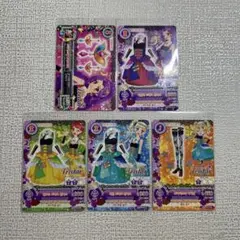 アイカツ カード 韓国版　トライスター ドレス フルセット 美月　ユリカ　かえで