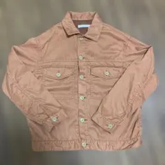 美品❗️JOURNAL STANDARD 赤ブラウンスウェット調ジャケットLサイズ