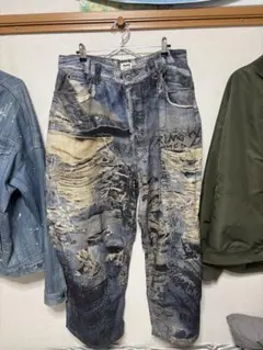 3Dダメージデニム