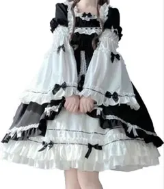 袖が付け外しできる♡ 姫袖ロリータワンピース