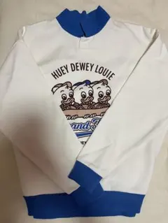 メ*0様 ヒューイ デューイ ルーイ トレーナー 青