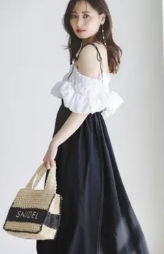 スナイデル♡SNIDEL♡スモッキングキャミワンピース　サイズ0