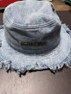 NEW ERA デニムブルー バケットハット M/L