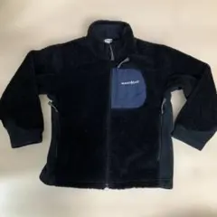 モンベル　mont-bell フリースジャケット　キッズ　110cm