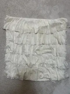 Francfranc クッションカバー ホワイト
