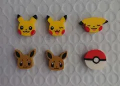 ポケモン 消しゴム 6点セット