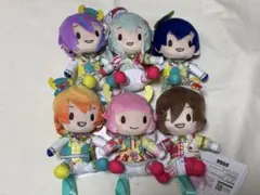 プロセカ ふわぷちミニぬいぐるみ 6種セット ワンダショ