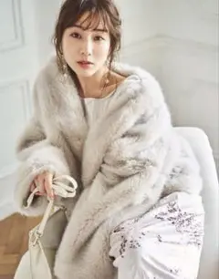 MERCURYDUO エコファーコクーンコート