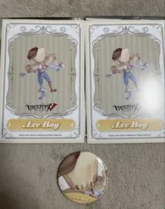 第五人格 まねきねこ Identity5 ポストカード 缶バッジ 等身 泣き虫