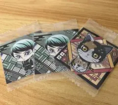 鬼滅の刃　ウエハース　ディフォルメシール　愈史郎　茶々丸