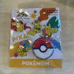 USJ限定 ポケモン ピンズ&缶バッジ チャームセット ピカチュウ - メルカリ