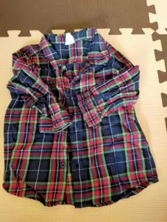 Ｈ&M　チェックシャツ　クリスマス