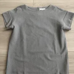 【美品】ワッフル素材のボーダーワンピース（BEAUTY&YOUTH）