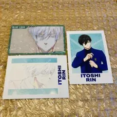 糸師凛 ブルロ展☆限定 トレーディングクリアカード&ぱしゃこれ ブルーロック展