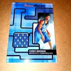 Corey Brewer Bowman Relics NBAカード