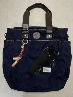 Orobianco トートバッグ ネイビー