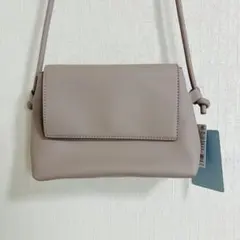 新品未使用 ショルダーバッグ パープル 紐調節可能