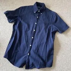 新品同様Ralph Lauren ネイビー ボタンダウンシャツ S