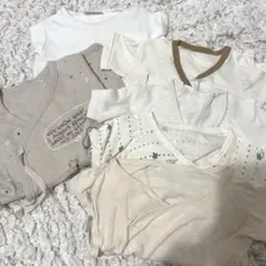 新生児肌着　短肌着　コンビ肌着