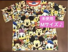 東京ディズニーリゾート ミッキーマウス 総柄 Tシャツ Mサイズのサムネイル